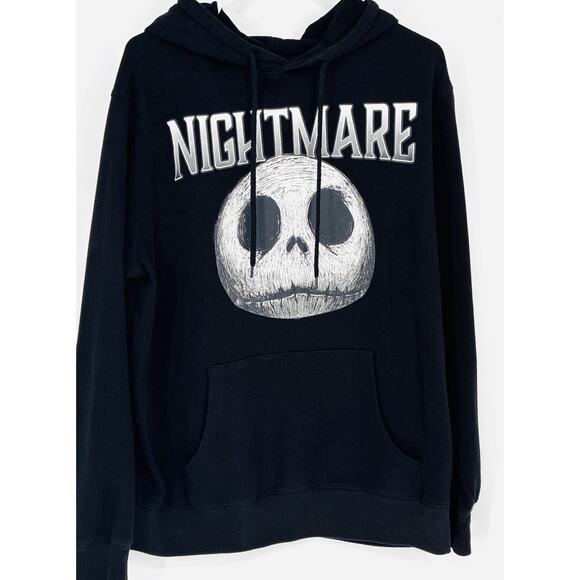 Disney Other - Disney Mens Black Hoodie The Nightmare Before Christmas Jack Skellington L
